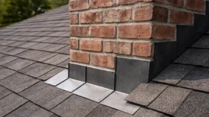 roof flashing around chimney